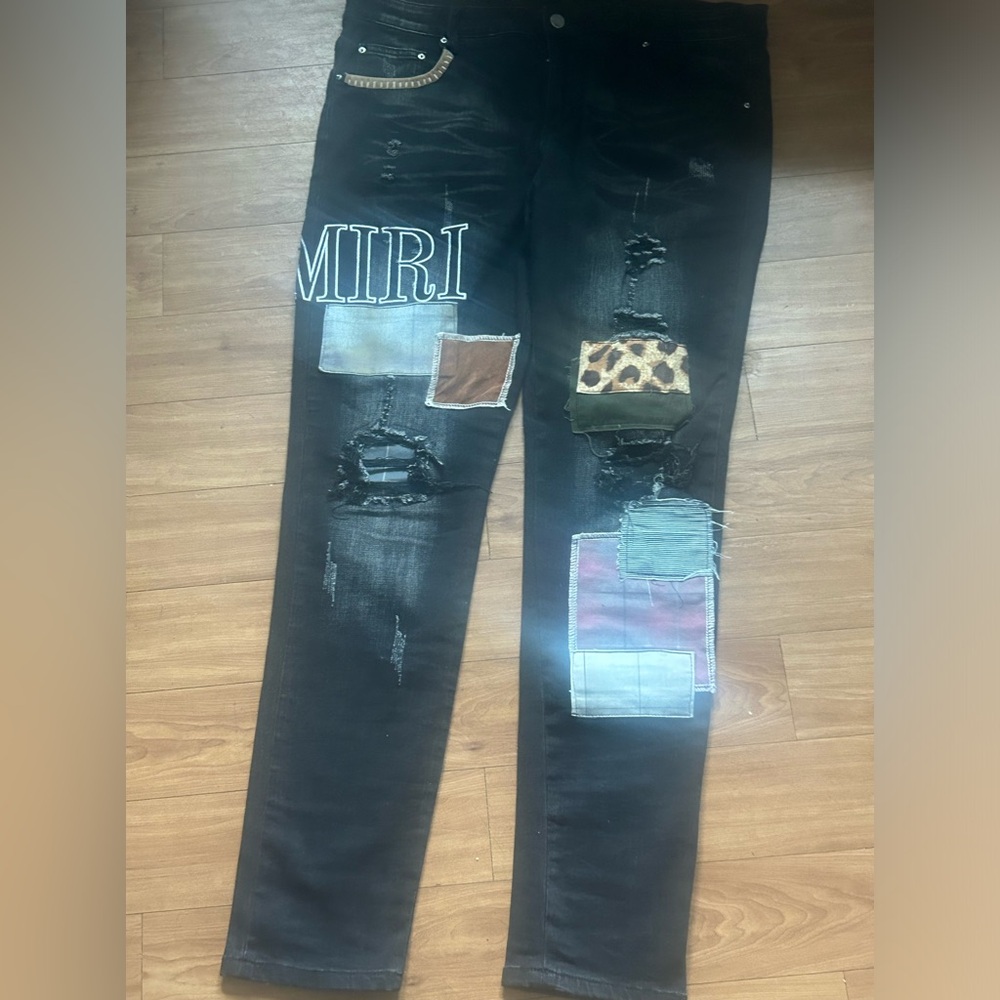Black Amiri Jeans Size 38